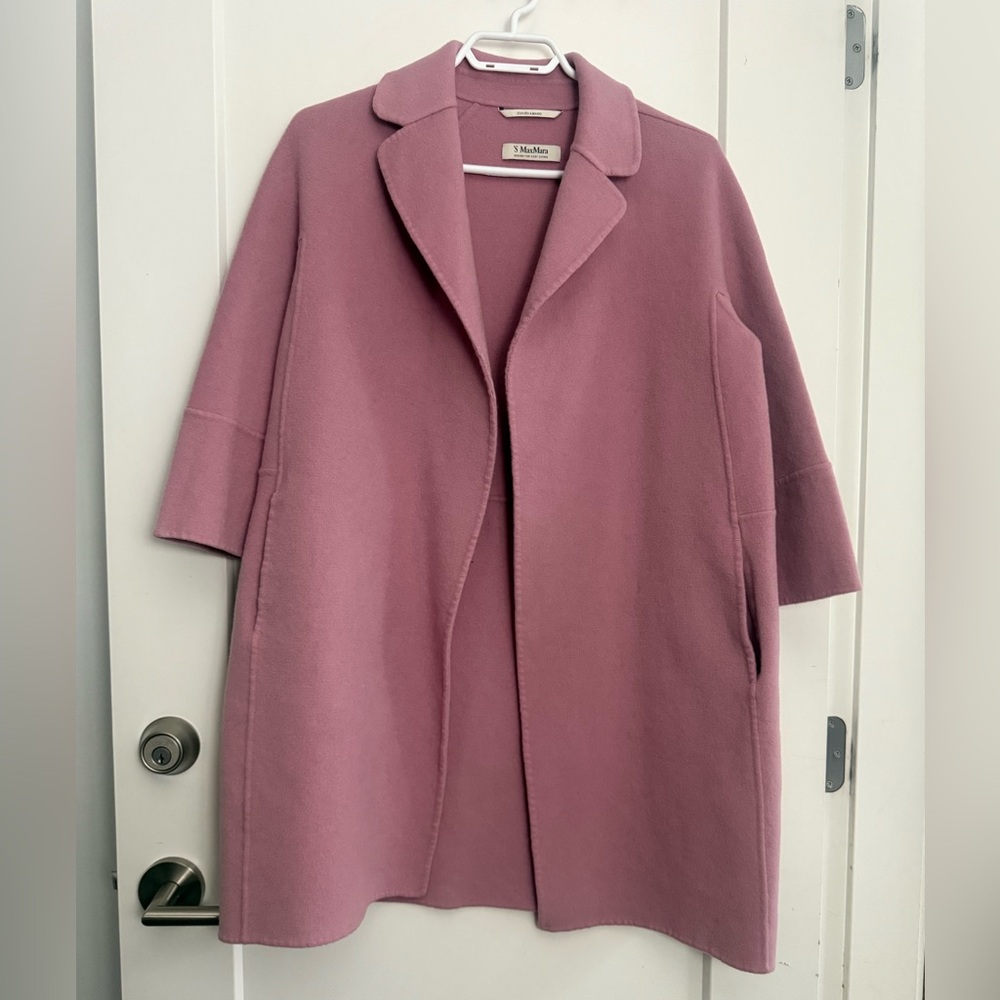 MaxMara Mauve Cape Coat